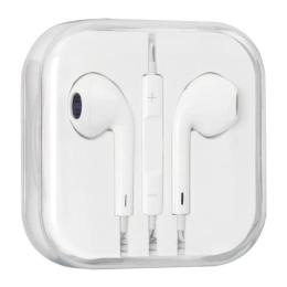 Дротові навушники Infinity HF iPhone 5 White з регулятором гучності