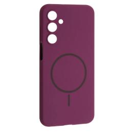 Чохол-накладка Infinity Silicone Case luxury + MagSafe for Samsung A16 4G (A165) Purple