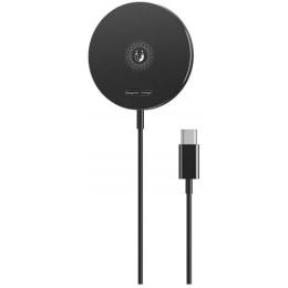 Бездротовий зарядний пристрій XO CX022 Magnetic Wireless 15W Black