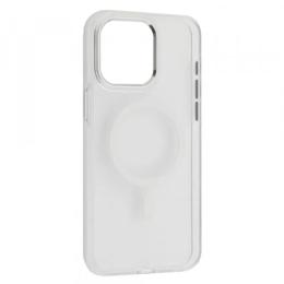 Чохол-накладка Infinity Silver Shield Magsafe for iPhone 15 Pro Max Transparent