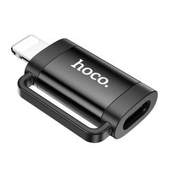 Перехідник Hoco UA31B Lightning (тато) - Type-C (мама) OTG adapter Black