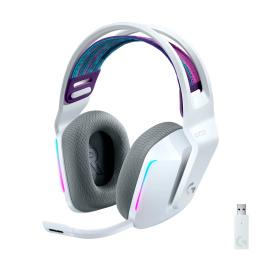 Накладні навушники Logitech G733 Lightspeed Wireless RGB White (981-000883)