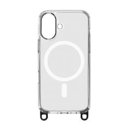 Чохол-накладка ArmorStandart Crossbody Air MagSafe Rope для Apple iPhone 16 Clear (ARM86376)