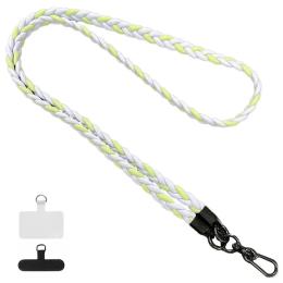 Ремінець для смартфона EpiK Braided (5мм) 120см Blue Green