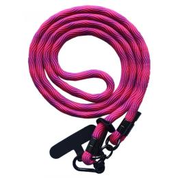 Ремінець для смартфона Infinity LONG (150см) 8mm Purple-ish з карабіном + тримач для чохлів (універсальний)
