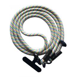 Ремінець для смартфона Infinity LONG (150см) 8mm Yellow з карабіном + тримач для чохлів (універсальний)