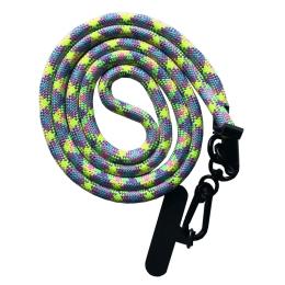 Ремінець для смартфона Infinity NEW (120см) 8mm Green з карабіном + тримач для чохлів (універсальний)