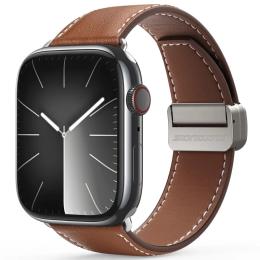 Ремінець для смарт-годинника Dux Ducis Genuine Leather для Apple Watch 38/40/41/42mm (ser.10) Brown
