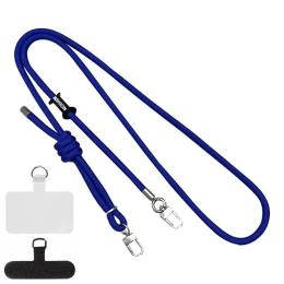 Ремінець для смартфона EpiK A cord with two fastenings (8мм) 150см Indigo