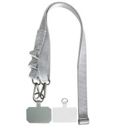 Ремінець для смартфона EpiK Wide lace with two fastenings (2см) 140см Gray