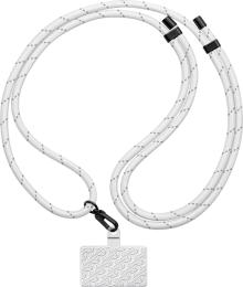 Ремінець для смартфона ArmorStandart Rope Black White with Clear holder (ARM86565)