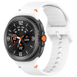 Ремінець для смарт-годинника ArmorStandart Silicone для Samsung Galaxy Watch 8/8 Classic (20x113 mm) White (ARM86868)