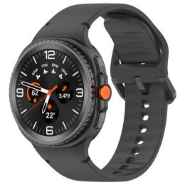 Ремінець для смарт-годинника ArmorStandart Silicone для Samsung Galaxy Watch 8/8 Classic (22x132 mm) Dark Gray (ARM86869)