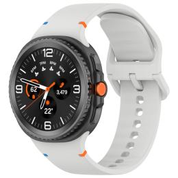 Ремінець для смарт-годинника ArmorStandart Silicone для Samsung Galaxy Watch 8/8 Classic (22x132 mm) Light Gray (ARM86871)