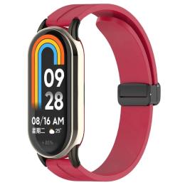 Ремінець для фітнес-браслету EpiK Line Magnetic для Xiaomi Mi Band 9/8/10 Red