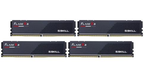 Оперативна память G.Skill 256GB (4x64GB) DDR5 6000 MHz CL34 Flare X5 Matte Black (F5-6000J3444F64GX4-FX5)