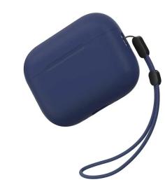 Чохол для навушників Blueo Liquid Silicone Series для AirPods Pro 3 B50 Navy Blue