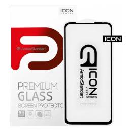 Захисне скло Motorola G8 Power прозоре (чорне) Icon ArmorStandart