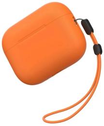 Чохол для навушників Blueo Liquid Silicone Series для AirPods Pro 3 B50 Orange