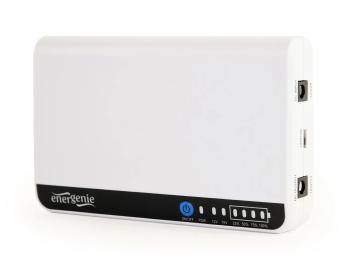 Джерело безперебійного живлення для роутера EnerGenie EG-UPS-DC18, 15W White (Уцінений)