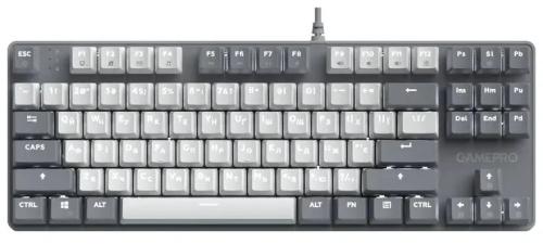 Клавіатура GamePro Genesis Metallic USB Gray (MK110G) 87% Red switches (UKR/ENG)