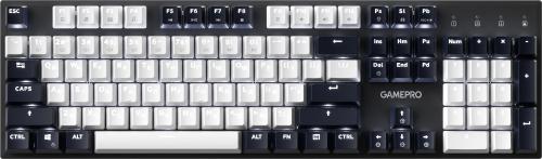 Клавіатура GamePro Genesis Metallic Black (MK144B) 100% Red switches (UKR/ENG)