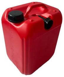 Каністра автомобільна Poputchik (4820238360181) Red 10 л