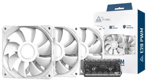 Вентилятор для ПК Montech E28 3 PACK (W) White