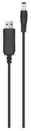 Кабель живлення для роутера Infinity USB (тато)  -  DC 5.5х2.5mm (тато) 12V