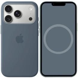 Чохол-накладка Infinity Silicone Case with Button, Animation &amp; MagSafe iPhone 17 Pro Anchor Blue