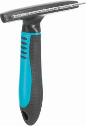 Гребінець-граблі Trixie для довгошерстих собак з довгими обертовими зубчиками 10х15 см (23793)