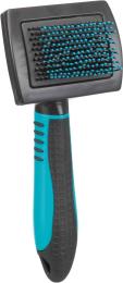 Щітка-пуходерка Trixie для собак мяка 7х16 см (24141)
