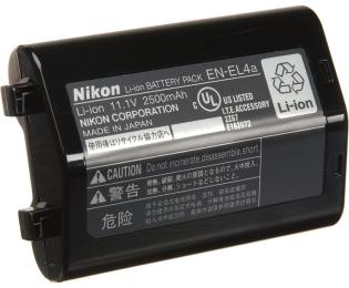 Акумулятор для фотоапарата Nikon EN-EL4a Black