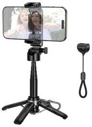 Селфі-палиця Hoco K27 Magic portable mini live broadcast stand Black