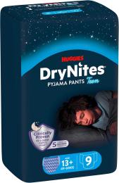 Підгузки Huggies DryNites для хлопчиків 13+ років, 9 шт (5029053583662)