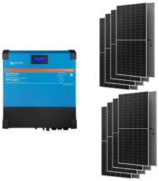 Система автономного живлення однофазна Victron Energy Multi RS Solar 48/6000/100-450/80 + AIKO G645-MCH7 5.3 кВт2Dw