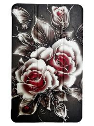 Чохол-книжка для планшета BeCover Smart Case для Samsung Galaxy Tab A11 SM-X133/X135 8.7 Black Rose (713983)