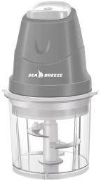Подрібнювач Sea Breeze SB-0605 Gray