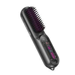 Випрямляч для волосся Hoco HP45 Heating straight hair comb Gray