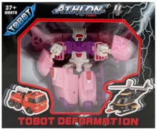 Іграшковий робот Bambi Tobot 2 в 1 525-1 Pink