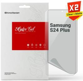 Захисна плівка ArmorStandart Clear + Matte для Samsung S24 Plus (ARM80706)