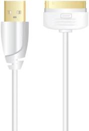 Дата-кабель Sinox SX Plus 30pin iDock(тато) - USB (тато) 2.0m (SXI2102)