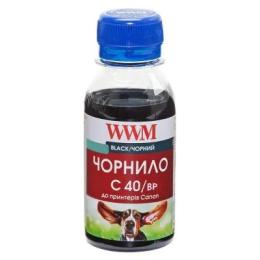Чорнило для принтера WWM CANON PG40/50/PGI5/BCI15 Black (C40/BP-2) Pigment