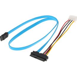 Кабель для компютерних комплектуючих Infinity SATA 7pin (F)  -   -  SAS (SFF-8482) 0.7 м