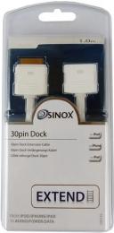 Дата-кабель Sinox SX Plus Apple 30-pin (тато  -  Apple 30-pin (мама), 1.0m (SXI2401)