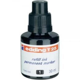 Чорнило Edding Permanent e-T25 black (T25/01)