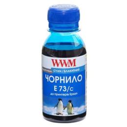 Чорнило для принтера WWM Epson Stylus CX3700/TX119/TX419 100г Cyan (E73/C-2)
