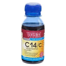 Чорнило для принтера WWM CANON CLI-451/CLI-471 100г Cyan (C14/C-1)