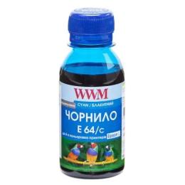 Чорнило для принтера WWM EPSON L110/L210/L355 100g Cyan (E64/C-2)