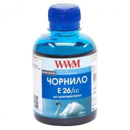 Чорнило для принтера WWM EPSON XP-600/XP-605/XP-7005 Cyan (E26/LC)